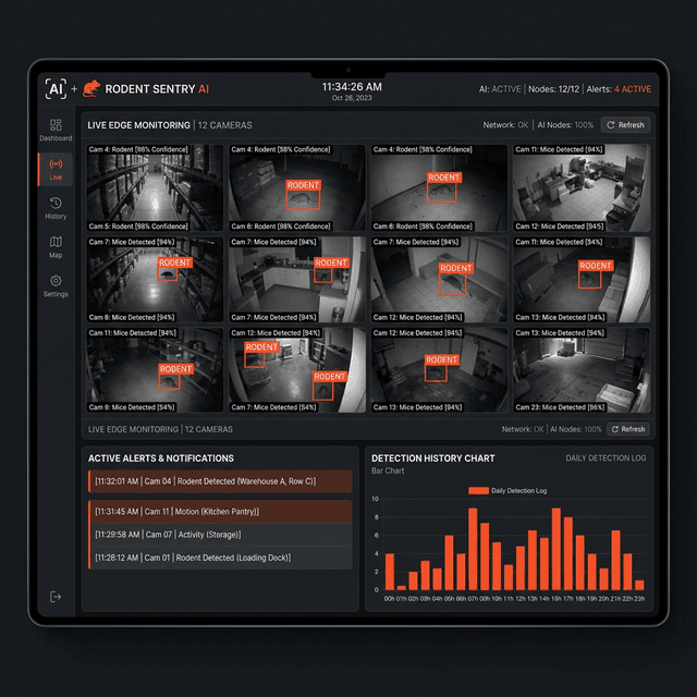 RodentGuard - AI-Powered Rodent Detection System